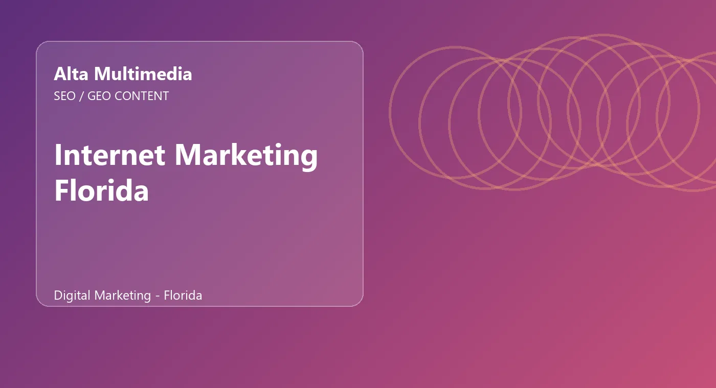 Internet Marketing Florida
