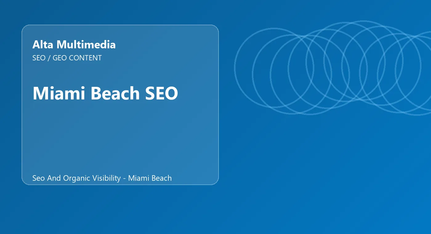 Miami Beach SEO