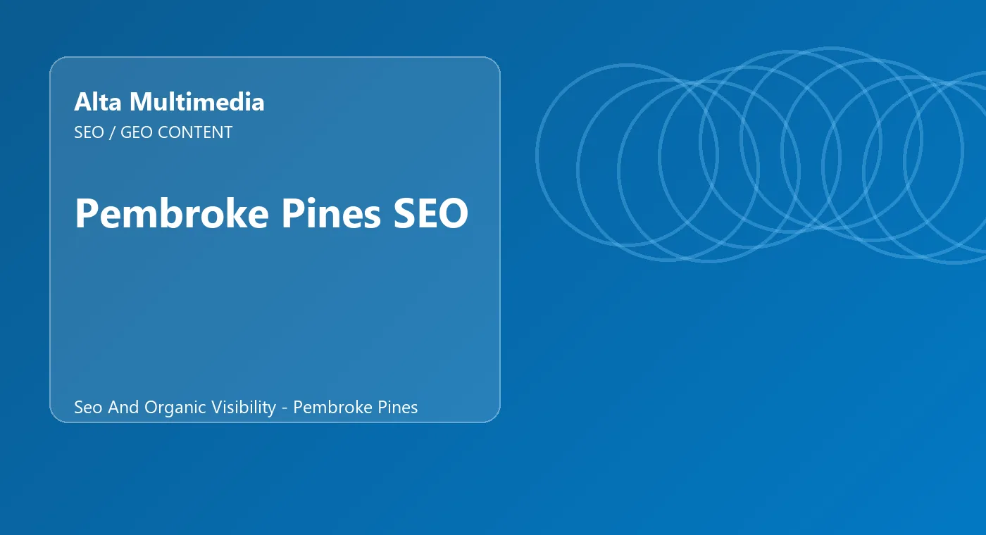 Pembroke Pines SEO