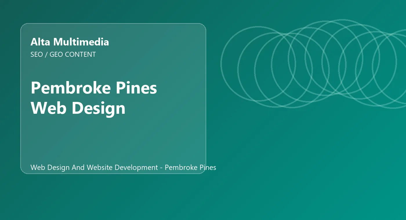 Pembroke Pines Web Design